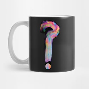 Psychedelic Tipper Question Mark Mug